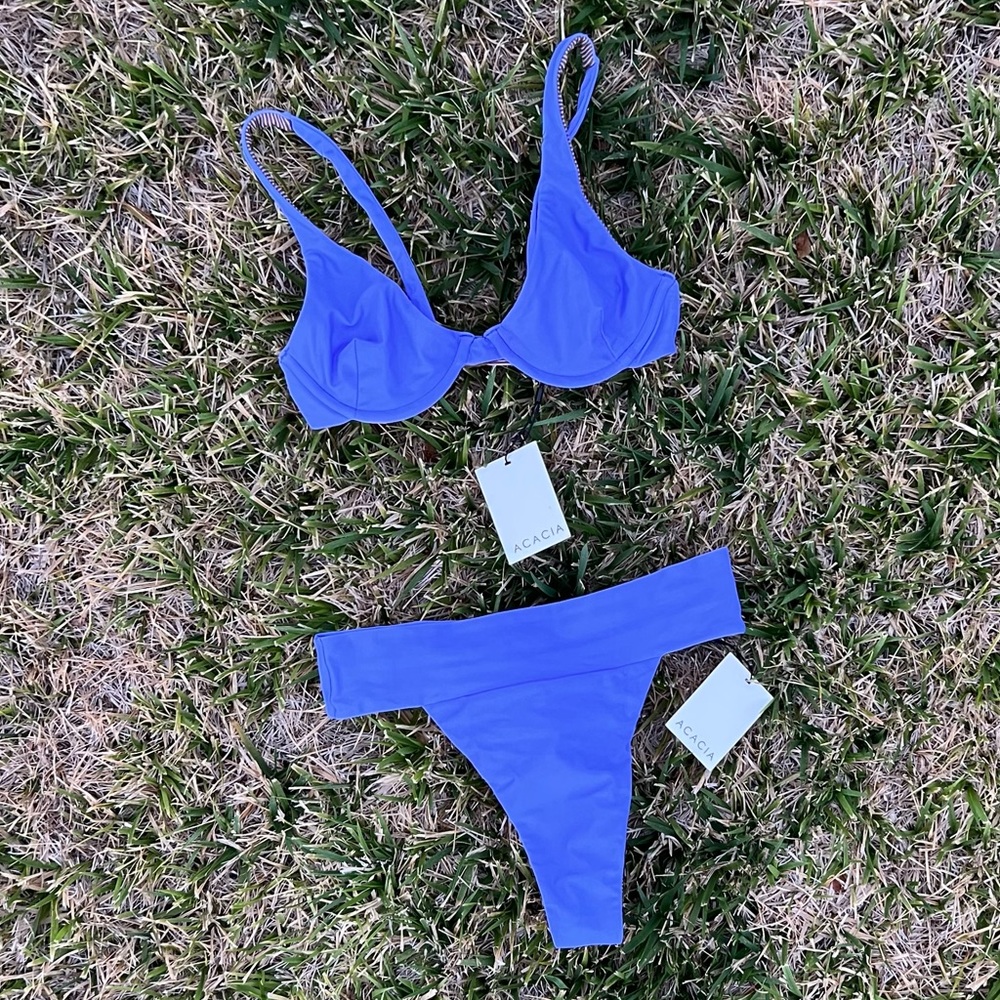 ACACIA MATEO BOTTOM - SORRY IN ADVANCE X ACACIA | PURPLE BLUE PERIWINKLE PUALENA